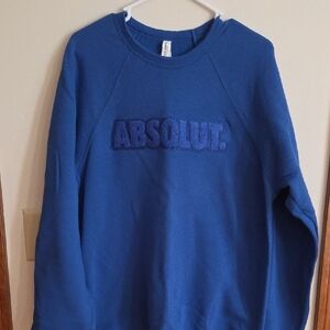 Bella Canvas Fleece Collection Blue Top,  New Without Tags